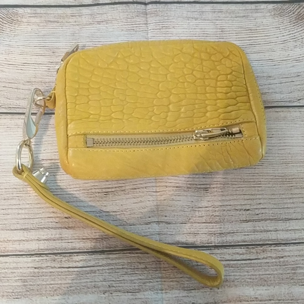 Alexander Wang Fumo Wallet Mustard Yellow